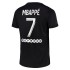 Camisola Paris Saint-Germain Kylian Mbappé 7 Equipamento Terceiro 2021-2022 Manga Curta